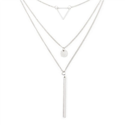 Triple Play Layered Necklace