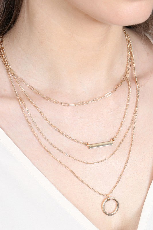 Dainty Layers Collar Necklace