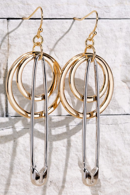Safety in Loops Earrings