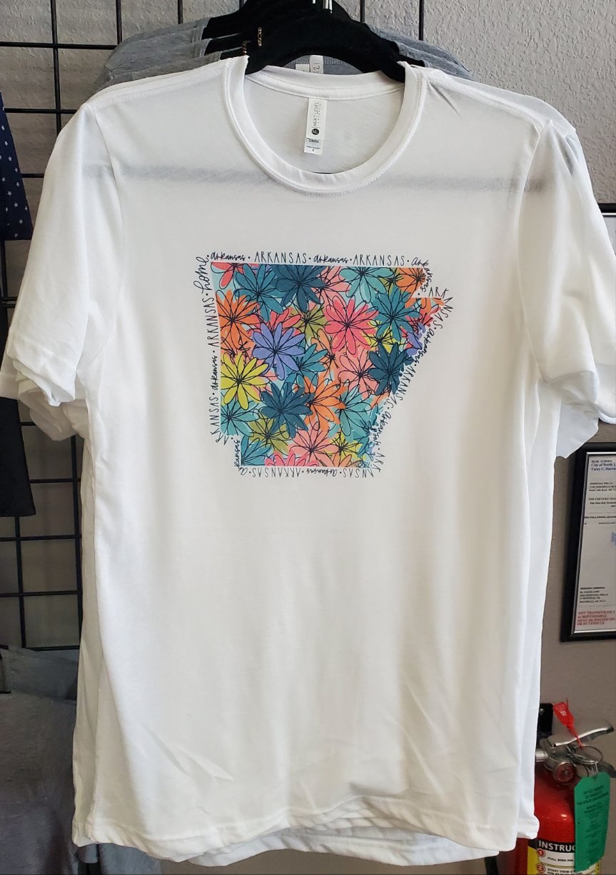 Arkansas Flowers Tee