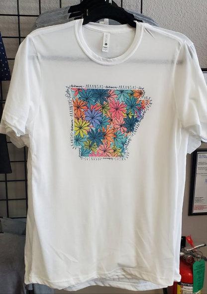Arkansas Flowers Tee