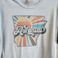 Arkansas Retro Sun Tee