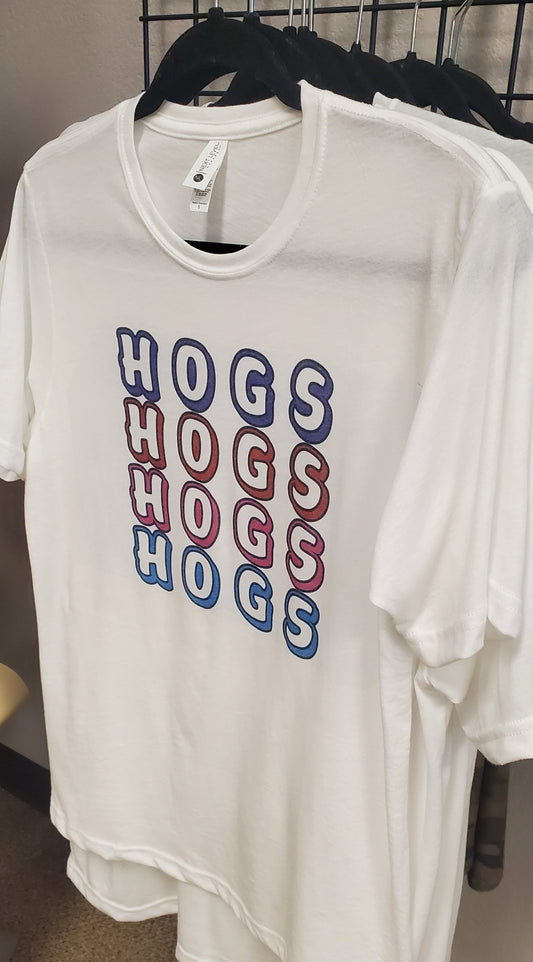 Stacked Hogs Tee