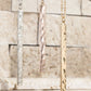 Long Hammered Bar Necklace