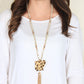 Pearls & Cheetah Arkansas Necklace