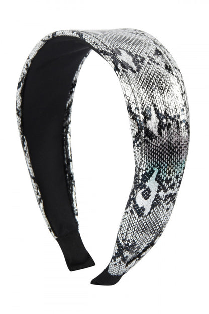Silver Snake Headband