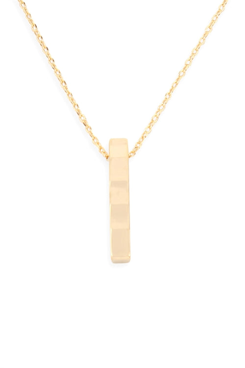Vertical Bar Necklace
