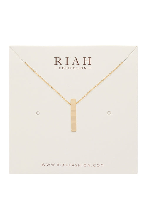 Vertical Bar Necklace