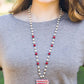 Arkansas on Pearl & Beaded Necklace