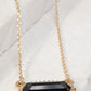 Resin Oval Necklace