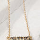 Resin Oval Necklace