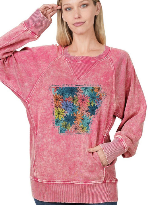 *Limited* Flower Arkansas Sweatshirt