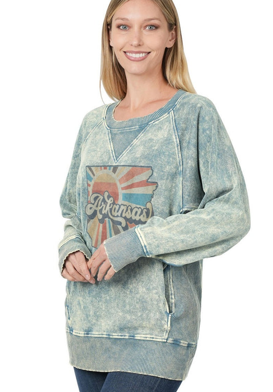 Retro Arkansas Sweatshirt