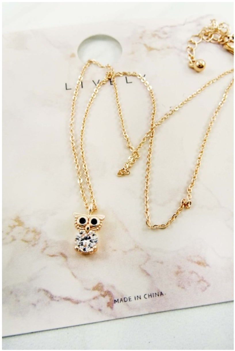 Charming Owl Necklace