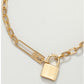 Linked and Locked Necklace