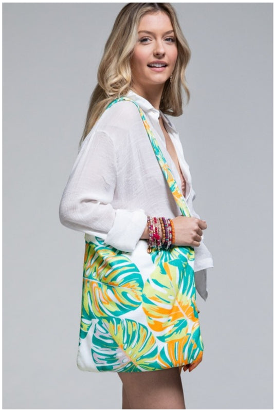 Towel Tote 2 in 1 Tropical