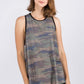 Criss Cross Camo Tank
