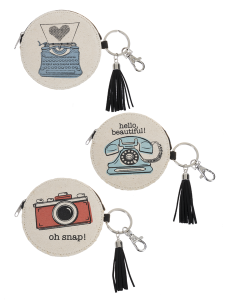 Totes Sweets!  Keychain & Tassel Coin Purses