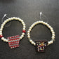 Arkansas Beaded Bracelet