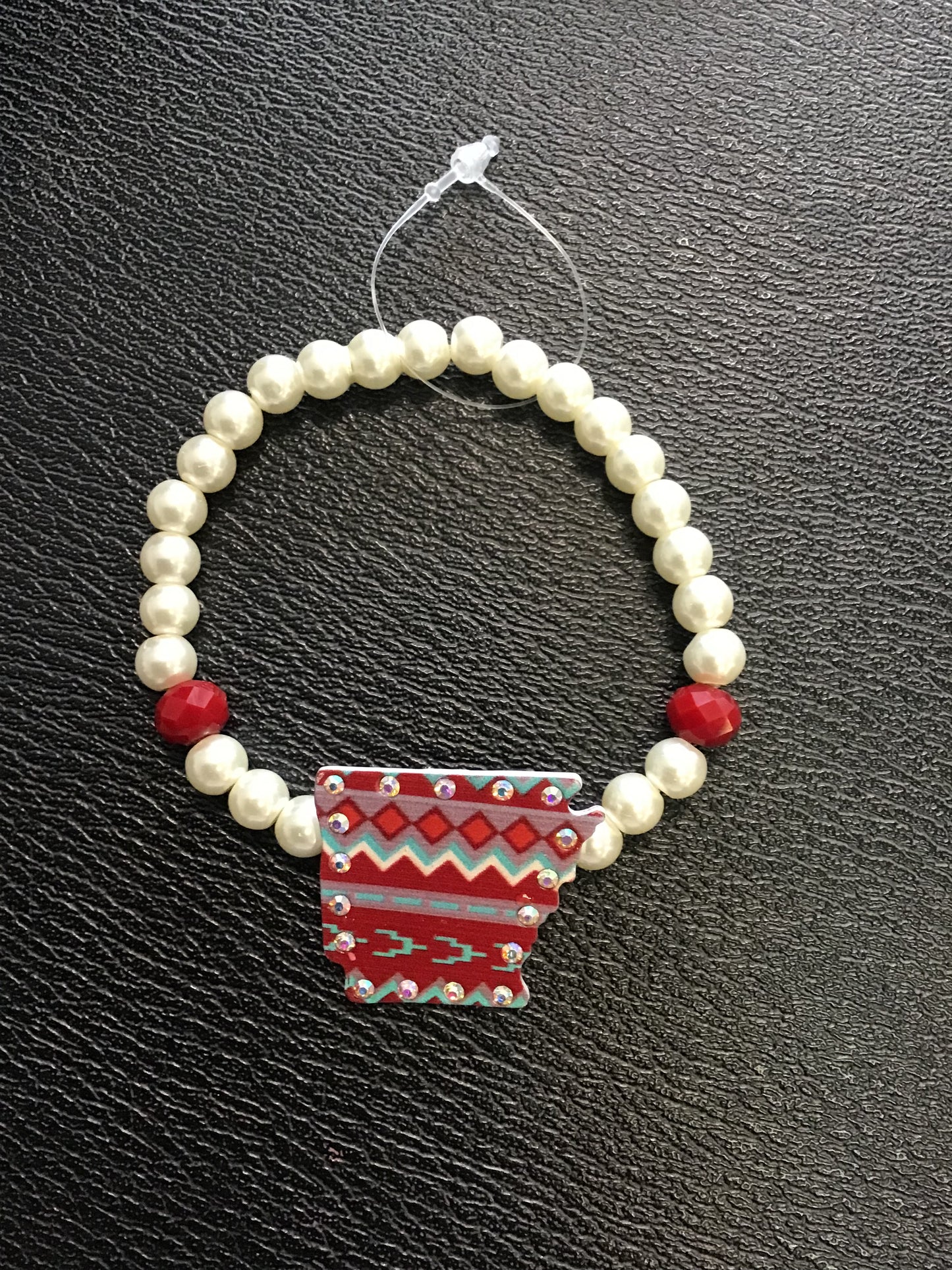 Arkansas Beaded Bracelet